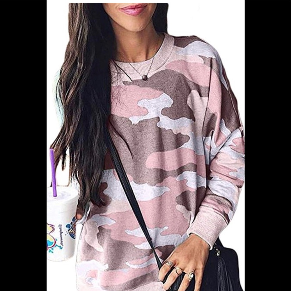 Camo sweatshirt